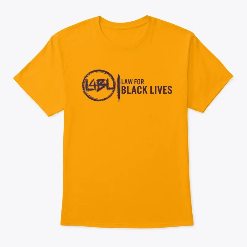 L4BL Logo Tee Yellow and Purple