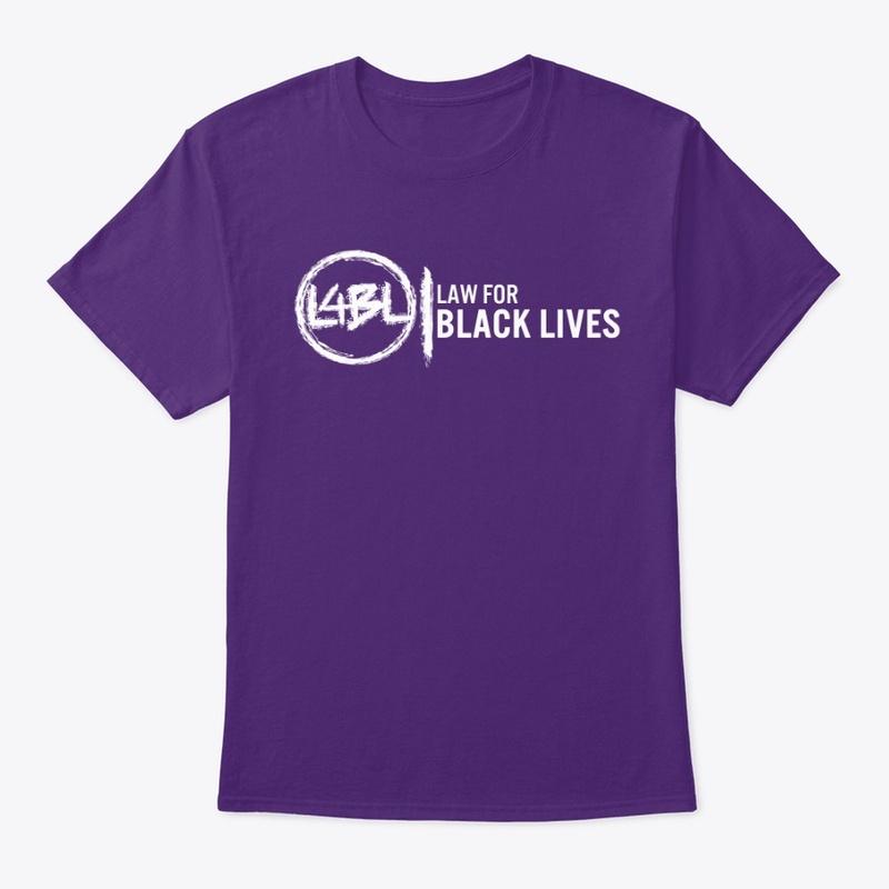 L4BL Logo Tee Purple and White