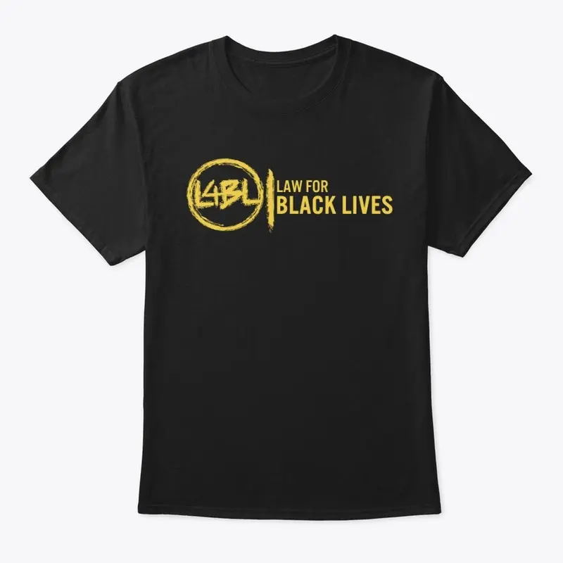 L4BL Logo Tee Black and Yellow